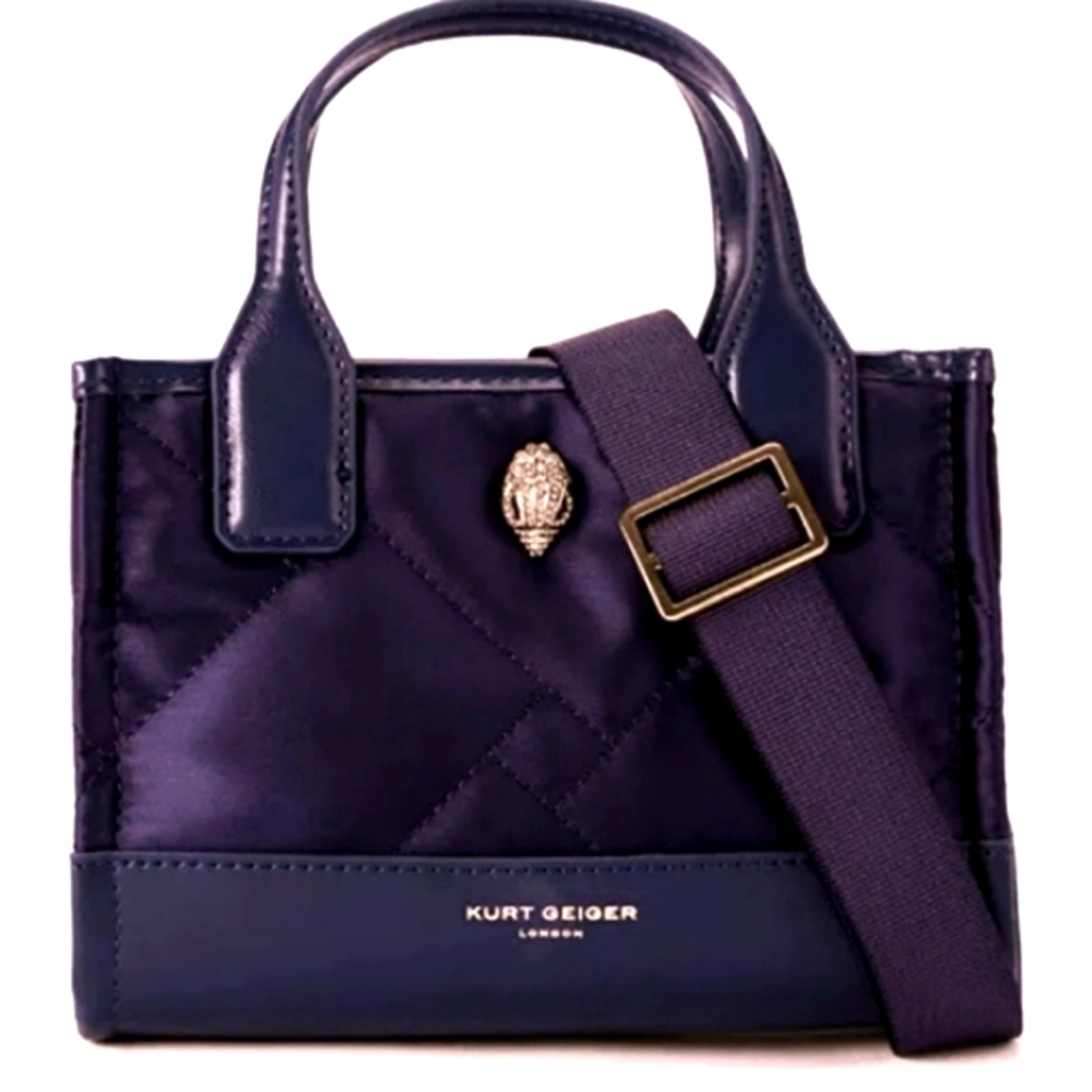 Kurt Geiger Navy mini tote